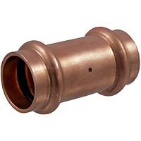Nibco PC600-DS Copper Press Fitting 3/4" Press x Press Coupling LD | 9001250PC