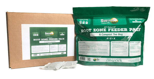 Sustane 21 gr 4-6-4 Root Zone Feeder Packs - 50 Packs/ Bag, 5 Bags/ Case (250 Packs)
