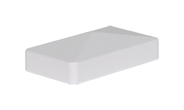 External Rail End Cap, (L) 3-1/2" x (H) 2" | 1426W