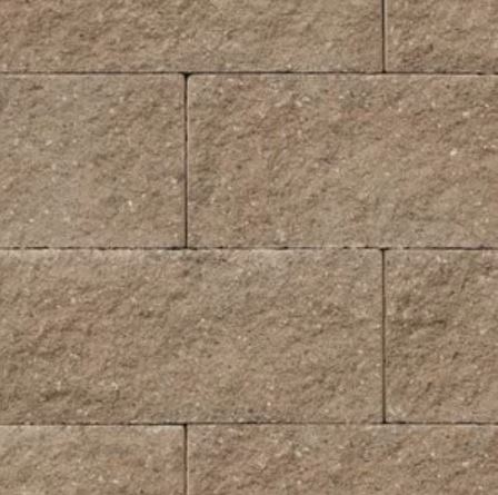 Basalite Geowall Pro Tan Tri-Plane 18" x 8" x 12" | 100087149