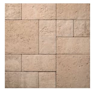 Belgard Travertino, 30mm, 3-Piece, Ivory