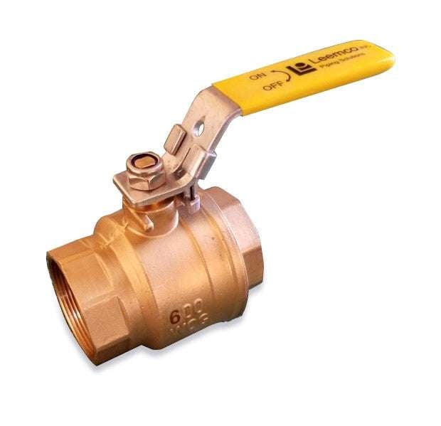 Leemco Ball Valve Brass 1" FNPT | LBT-11B