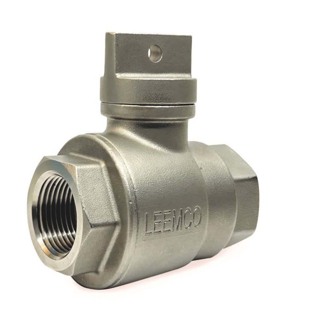 Leemco Curb Stop Valve 1" | LCT-11SS316