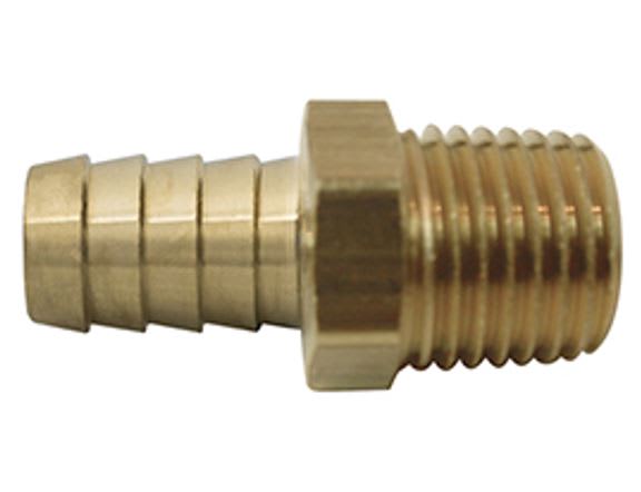 Sioux Adapter 3/8" Barb X 1/4" MIP Brass | 903-41161001