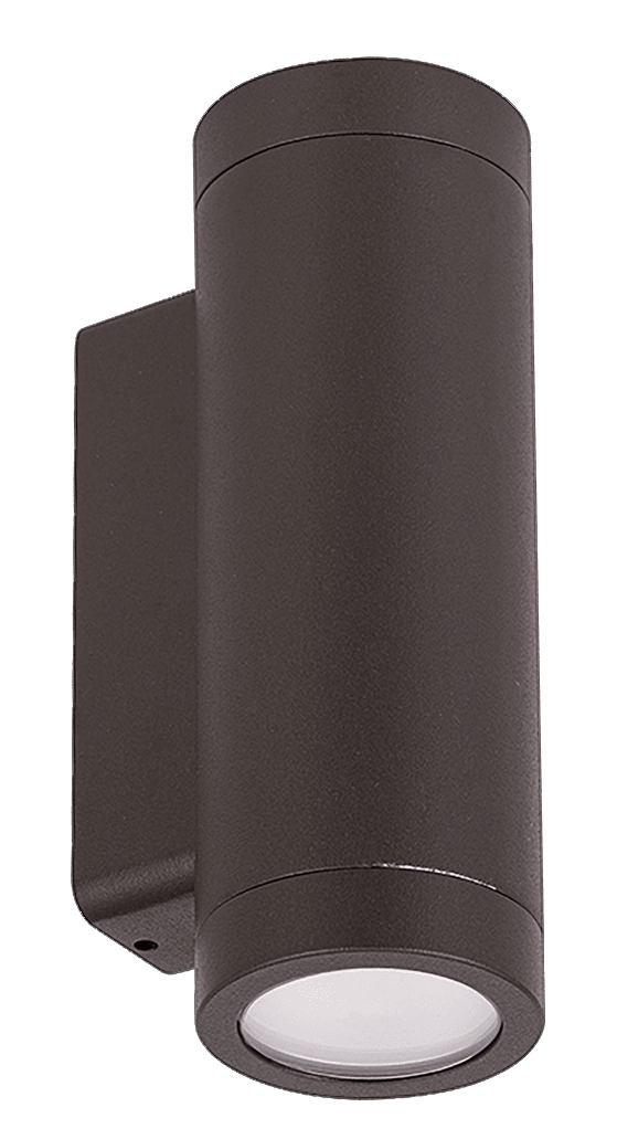 WAC Colorscaping LED Wall Mount Cylinder Bronze on Aluminum RGBWW 7W | 3911-CSBZ