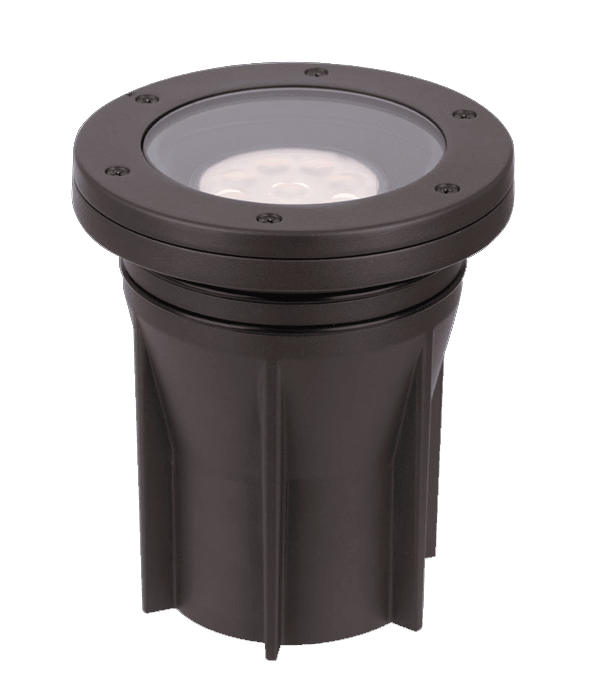 WAC Colorscaping In Ground Light Bronze on Aluminum RGBWarm White 24.5W | 5831-CSBZ