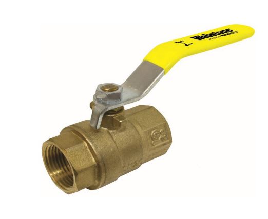 Webstone Ball Valve Brass 1-1/4" Full Port Forged | H-40705W