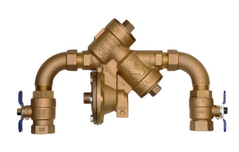 Wilkins Reduced Pressure Principle Backflow Assembly Backflow Preventer, 2" | 2-975XLS