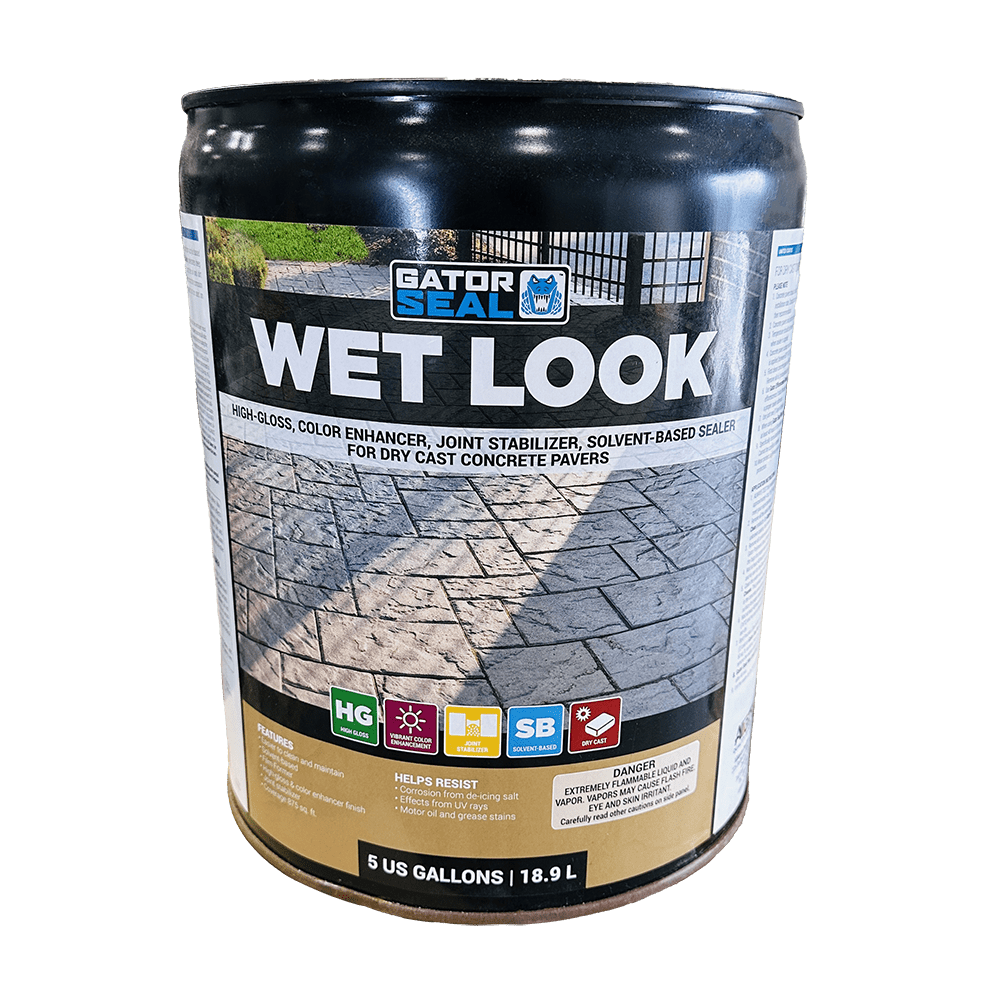 Gator Sealer Wet Look Solvent Base, 5 gal., 48 ea / pallet