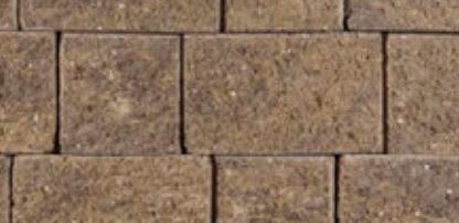 MAYTRX PLUS WALL SAHARA CHESTNUT SPLIT FACE - 33.4 SF/ CUBE 6"