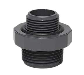 Sch 40 PVC Nipple Manifold System 1" x 3/4" Threaded Gray | 08303-131