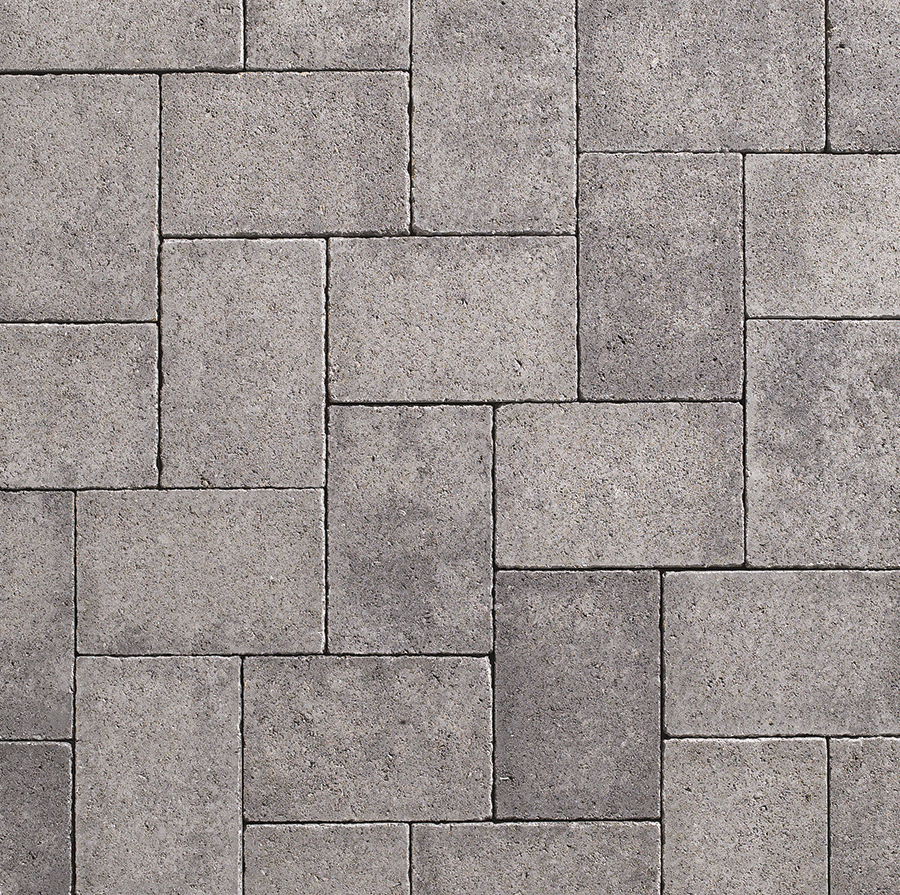 HANOVER CHISELED PAVER GETTYSBURG GRAY APPIAN PREST BRICK - 103.5 SF/ PALLET 6" X 9"