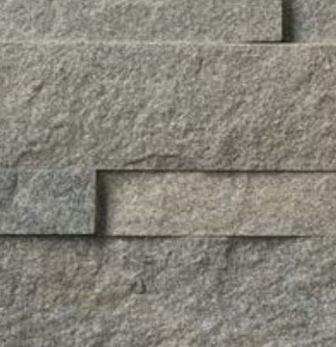 SPLITFACE CORNER ALPINE GRY QUARTZIT 6 X 24