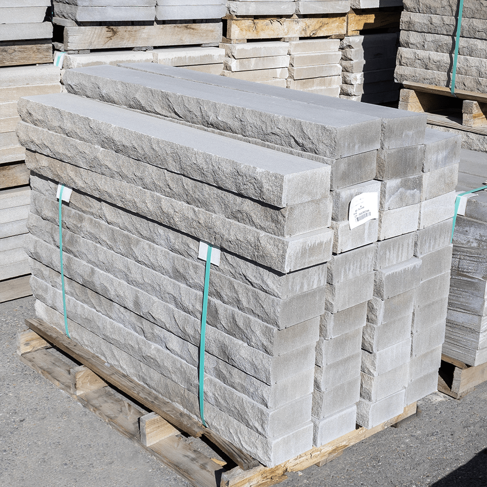 Grey Limestone Pitched Sill, 2-1/4" x 8" x 96", Natural Stone