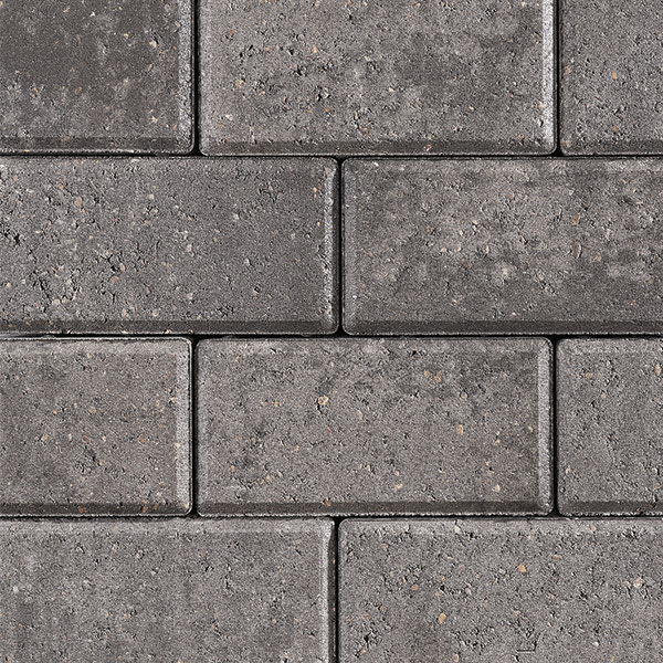 Pavestone Holland, 4" x 8" x 60 mm, Ant Pewter Holland