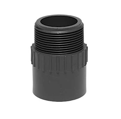 Sch 80 PVC Reducing Adapter 3/4" x 1/2" MIPT x Slip | 836-101
