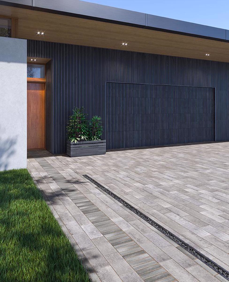 Techo-Bloc Westmount HD² Smooth Paver, Shale Gray | 009409