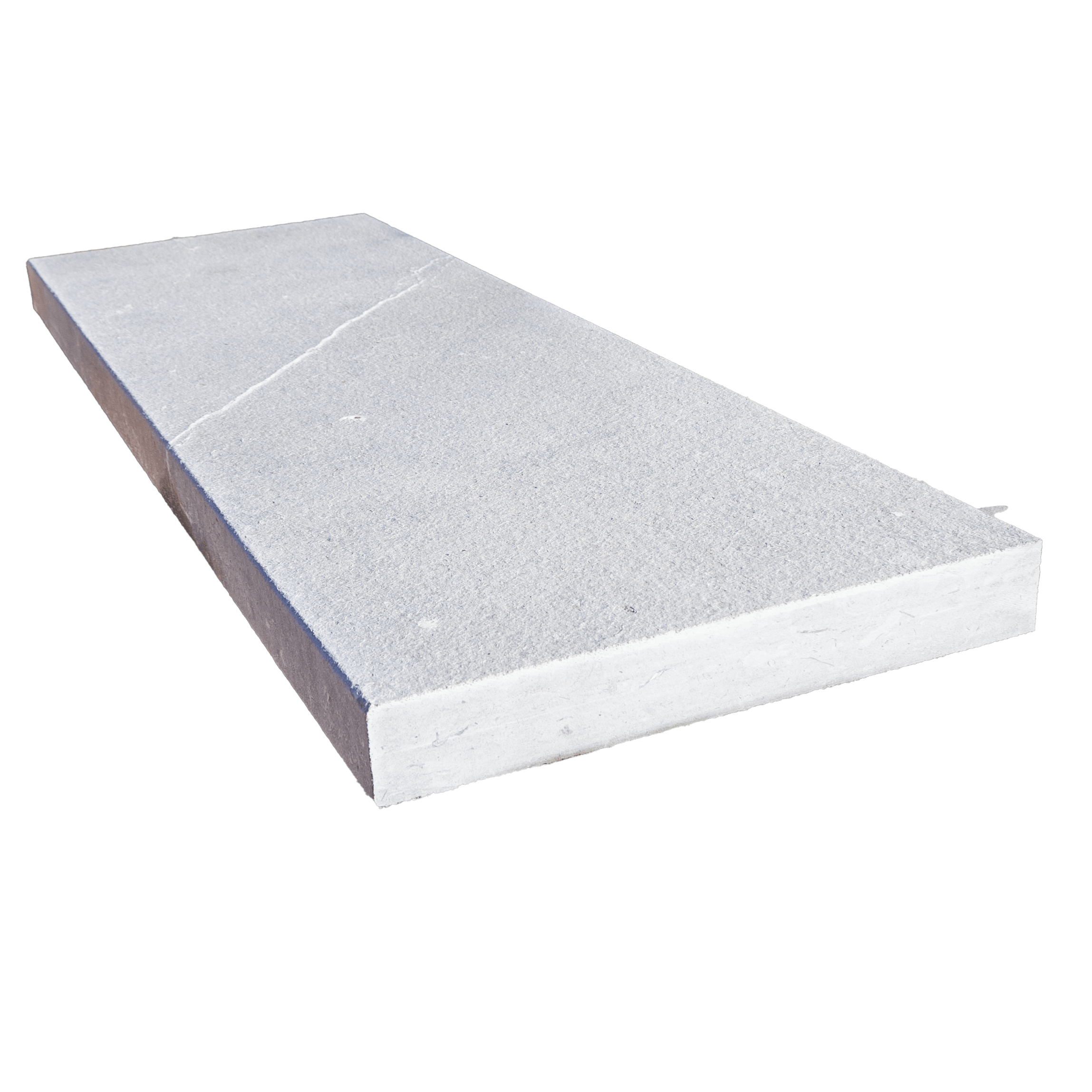 AZUL MONICA FLAMED & BRUSHED TOP & 1 LONG TREADS - 16" X 48" X 2"