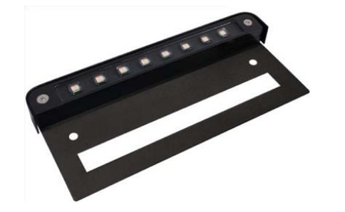 Tru-Scapes A6000-C Blk Cc Hardscape Lght Color Change - Black Powder Coated Aluminum W/Stainless Steel Bracket - (4) Led 50/50 Smd - 2700K - 9V-15V Ac/Dc - 50 Ea/Bx 1.4W | 70551101