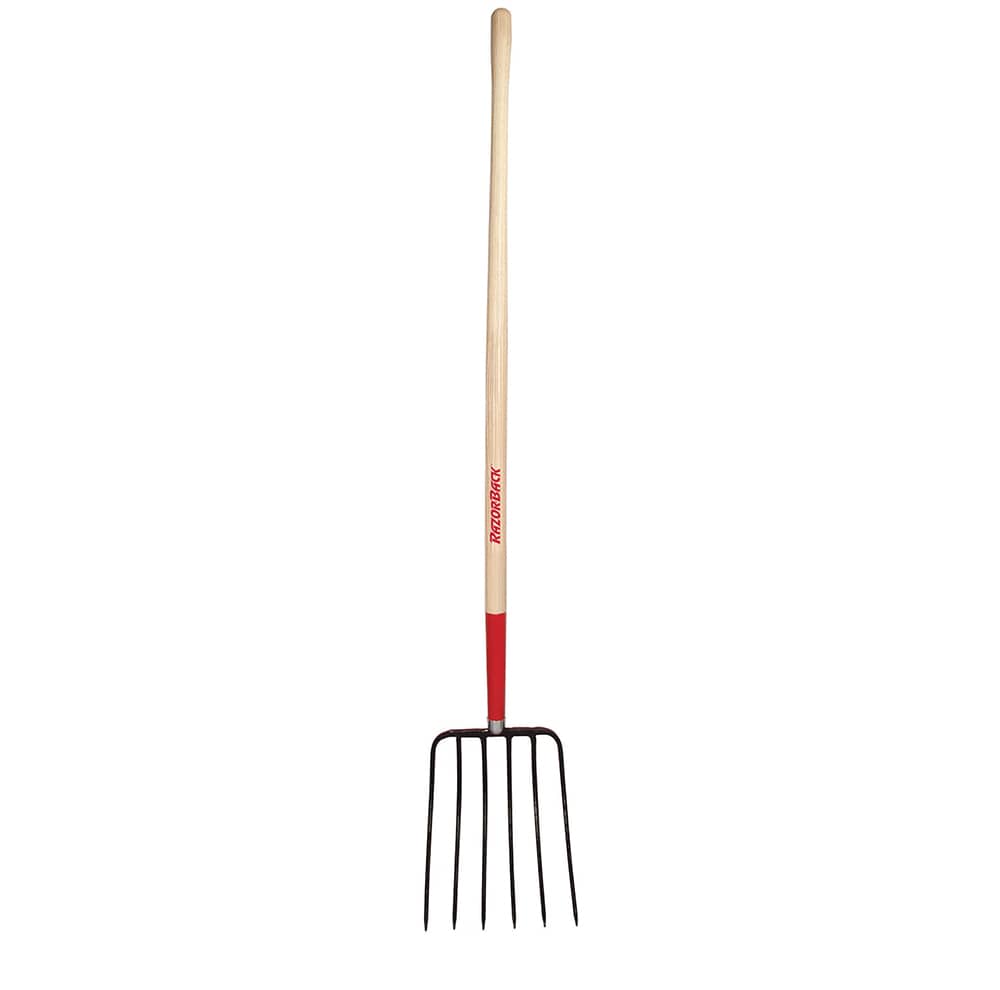 Steel 6 Tine Manure Fork | 74124