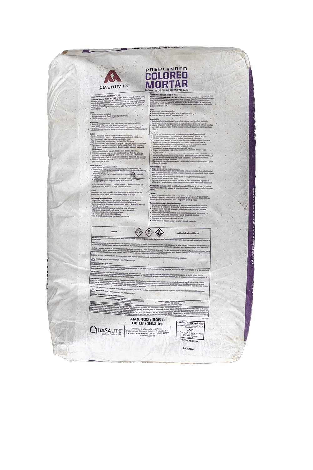 Amerimix Type S Mortar Mix, AMX 400, 80 lb | 100062023