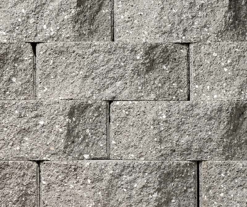BASALITE ESTATE WALL 6" GREY 60 EA/PAL - 0.67 SF/BLOCK 16" X 6" X 10-3/8"
