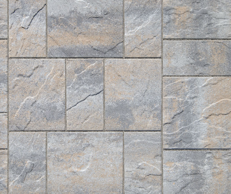 Basalite Artisan Slate Premier Positano 1 Layer 12 Sf/ 1 Pallet 108 Sf- 9 Layers - Positano 12" X 12" X 2-3/8" | 100056586