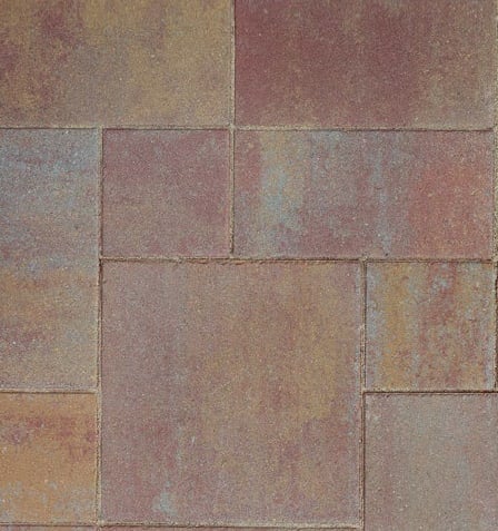 Basalite Mission Pavers San Remo 1 Layer 12 Sf/ 1 Pallet 108 Sf - 9 Layers 4" X 8" X 2-3/8" | 100096445