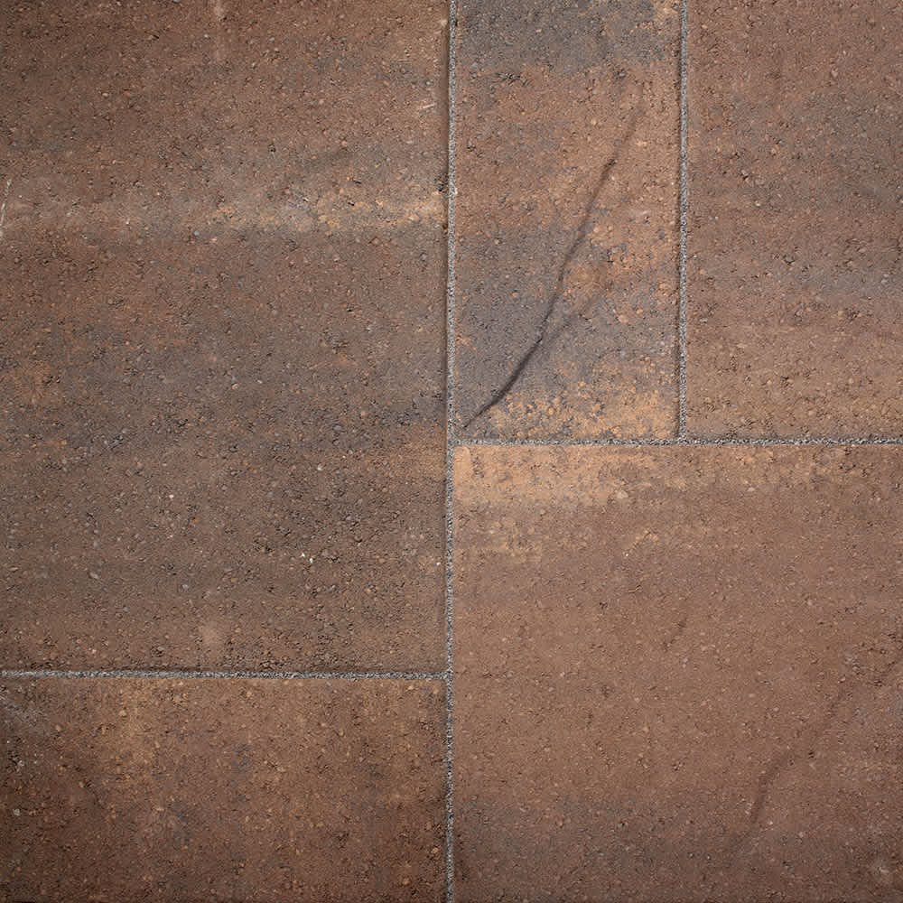 Belgard Origins 6 Paver, 60mm, 3-Piece, Potomac