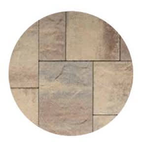 Belgard Origins 12 Paver, 60mm, 3-Piece, Potomac