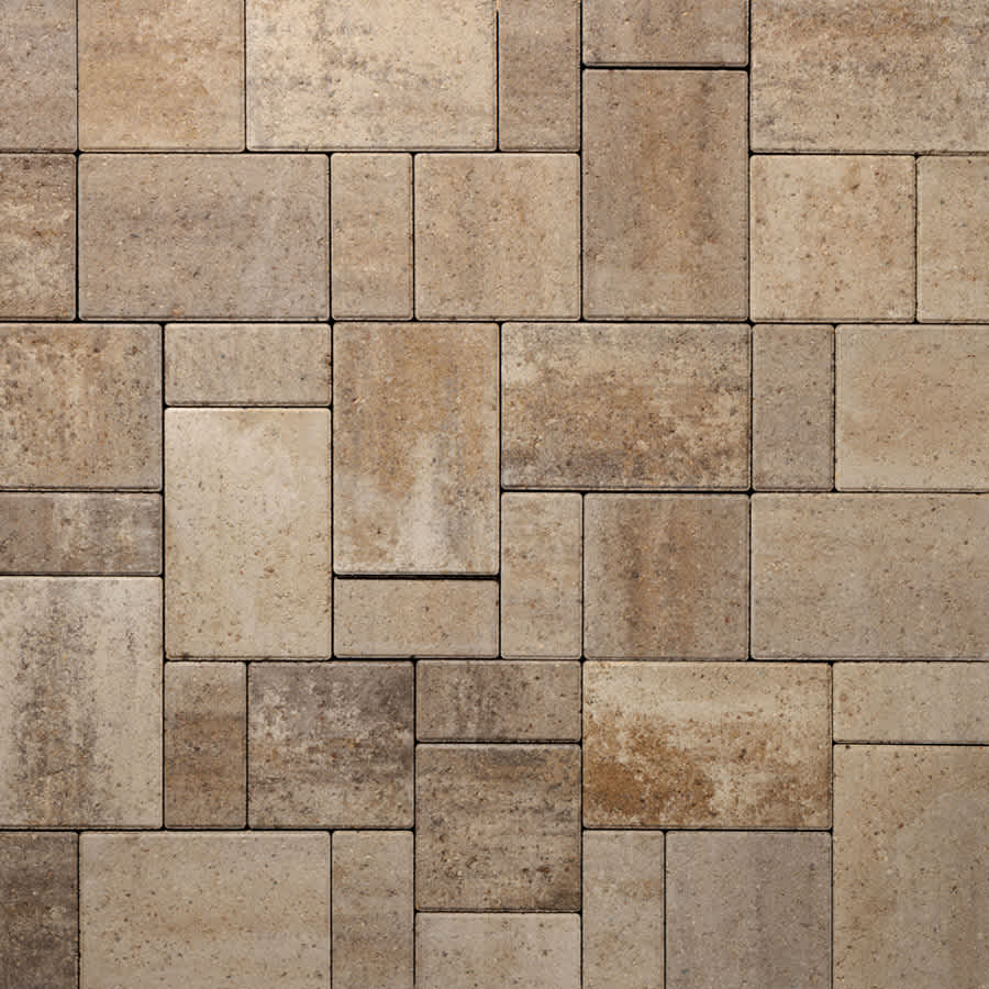 Belgard Dublin Cobble Paver, 3-Piece, Danville Beige