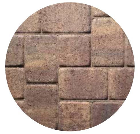 Belgard Cambridge Cobble Paver, 6" x 9", Autumn