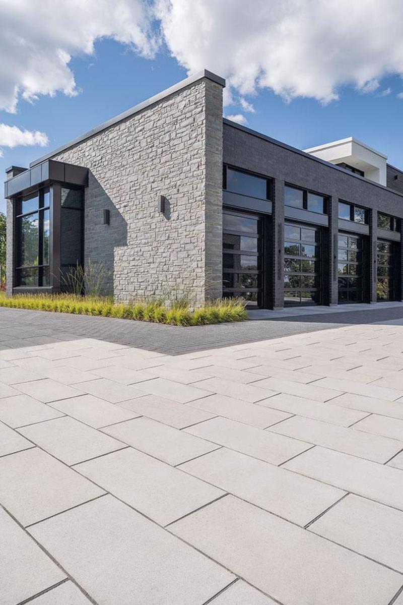 Techo-Bloc Sleek HD² Smooth Paver, 90mm, Greyed Nickel | 004829
