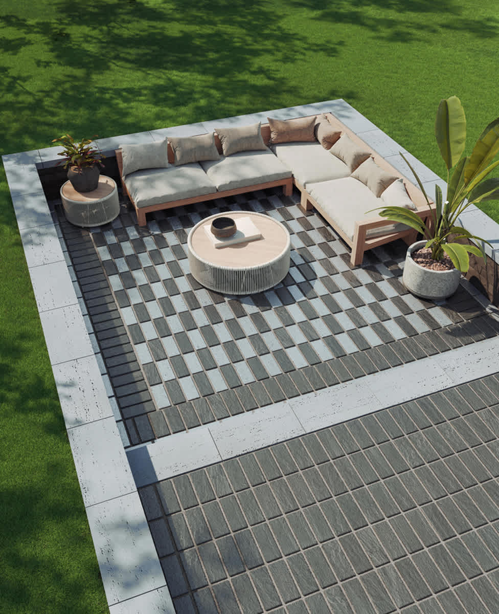 Techo-Bloc Mika Kleanbloc HD² Paver, Onyx Black | 006247