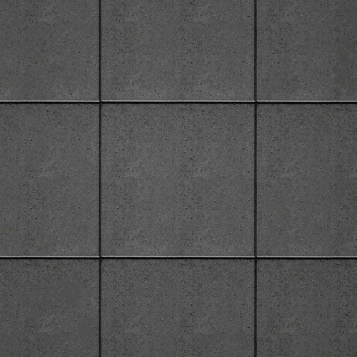 Techo-Bloc Industria HD² Smooth Paver, 600X600X60, Onyx Black | 006876