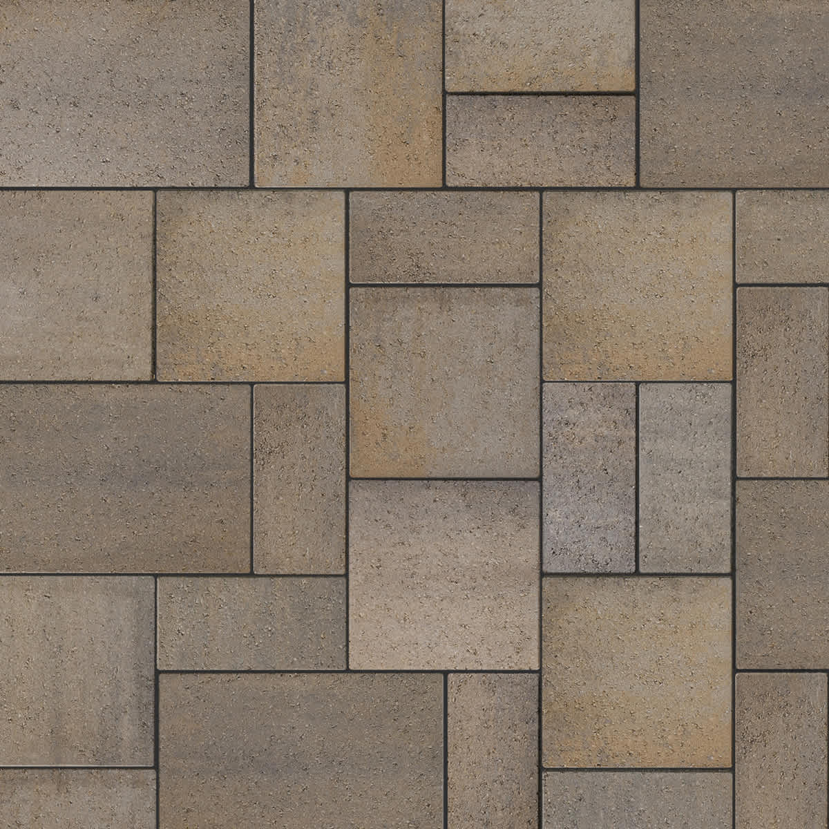 Techo-Bloc Eva Smooth Paver, Champlain Grey, 3-Piece | 006911
