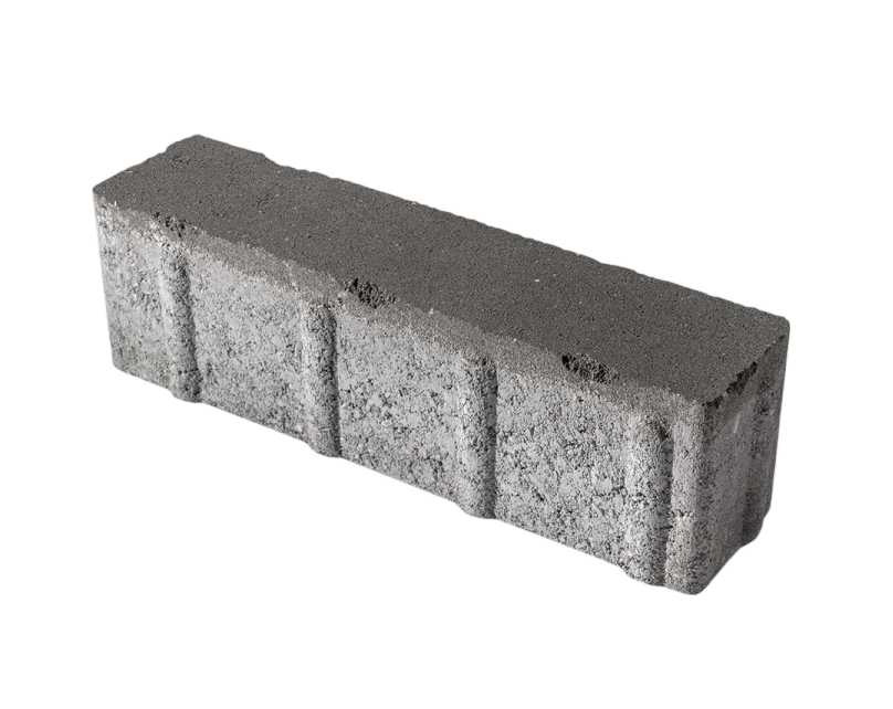 Unilock Mattoni Premier 6cm Dark Charcoa 1 Layer 11.16Sf / 1 Pallet 111.6 Sf-10 Layers-Dark Charcoal 2-3/8" X 9-1/2" | 0222P00614623