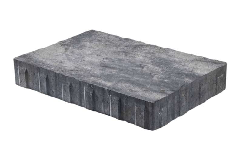 Unilock Beacon Hill Flagstone Max Steel 1 Layer 11.66 sf/1 Pallet 116.57 sf- 10  Layers - Steel Mountain Random | 0261M01632551-0
