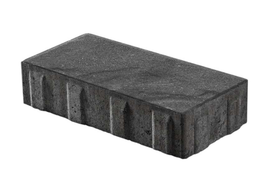 Unilock Treo Premier Small Rectangle Charcoal New Sizing- 1 Layer 11.89 sf/1 Pallet 118.90 sf- 10  Layers - Charcoal 9" X 4 1/2" | 0285R01610551-0