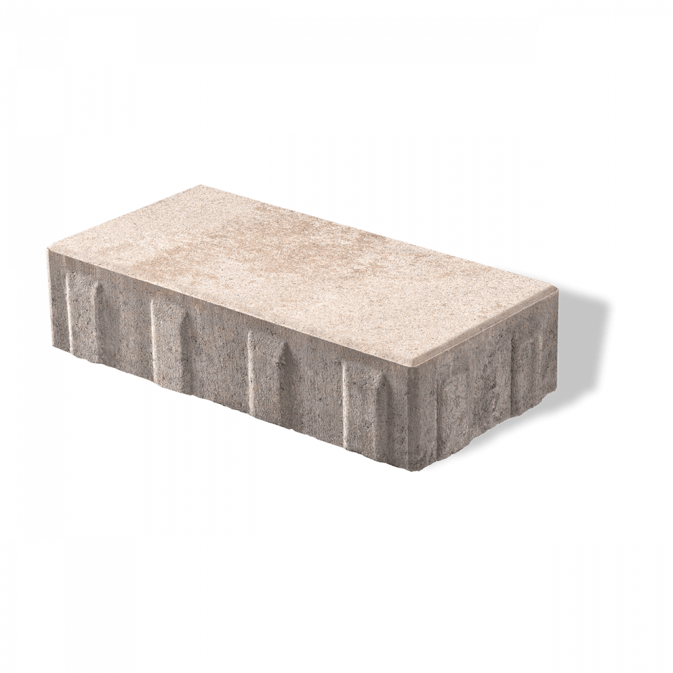 UNILOCK BEACON HILL 6CM SMTH CHAMPAGNE EASY CLEAN NS, 11.657 SF / LAYER; 116.57 SF / PALLET; 10 LAYERS / PALLET 3 PC