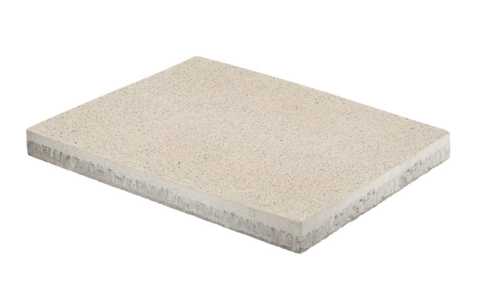 UNILOCK ARCANA 5CM AVORIO 1 LAYER 4 SF/ 1 PALLET 36 SF- 9 LAYERS - AVORIO 12" X 24"