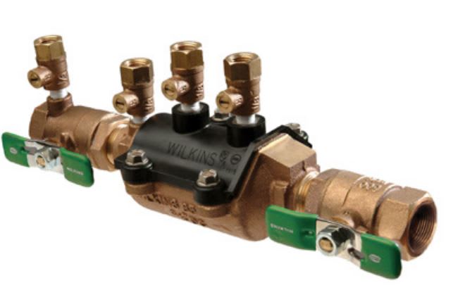 Wilkins/950XL3 Double Check Valve Assembly Backflow Preventer, 3/4" Threaded Male | 34-350XLFT