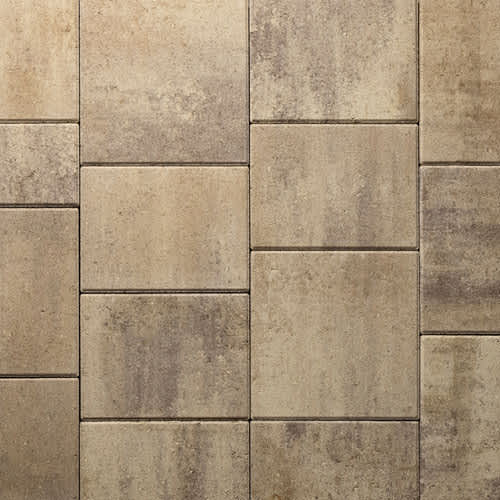 Belgard Dimensions 6 Paver, 60mm, 3-Piece, Aspen With Colorguard