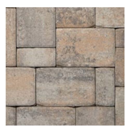 Belgard London Cobble Paver, 60mm, 3-Piece, Jefferson