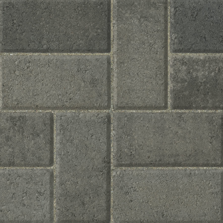 Belgard Holland Stone Paver, 60mm 4" x 8", Granite
