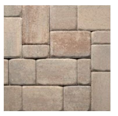 Belgard London Cobble Paver, 60mm, 6" x 9", Potomac
