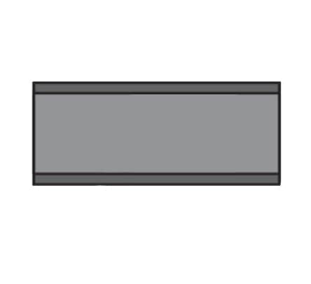 8" X 20' Sch 80 Gray Bell End PVC Pipe | 800-080