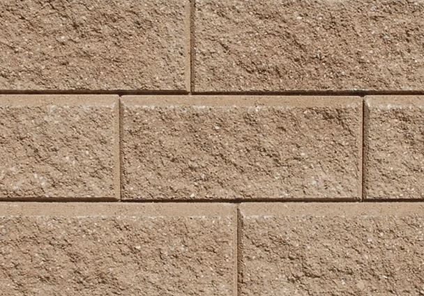 CALSTONE AB CLASSIC 6° TAN TAN RETAINING WALLS 5 LR/ PALLET 8 EA/ LAYER 40 EA/ PALLET