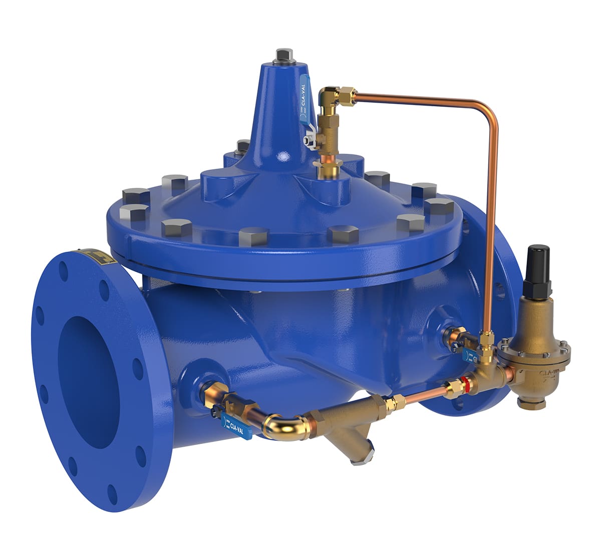 Cla-Val 90-01 Sustaining Pressure Reducing Valve | 92-01BPSVY KC DS BBB 150AG