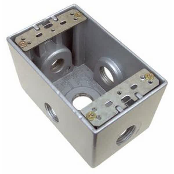 Morris Weatherproof, One Gang Deep Gray, Electrical Box | 36120